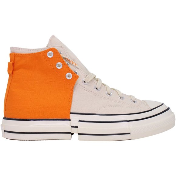 Men's Chuck 70 2 in 1 Hi Persimmon Orange 169840C - Picture 5 of 8